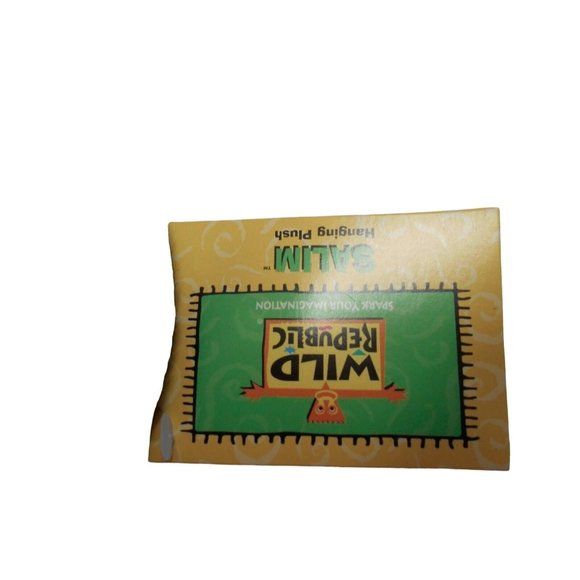 NWT Wild Republic Salim Hanging MOney Chimp Plush 9" tall CUTE - Picture 3 of 3